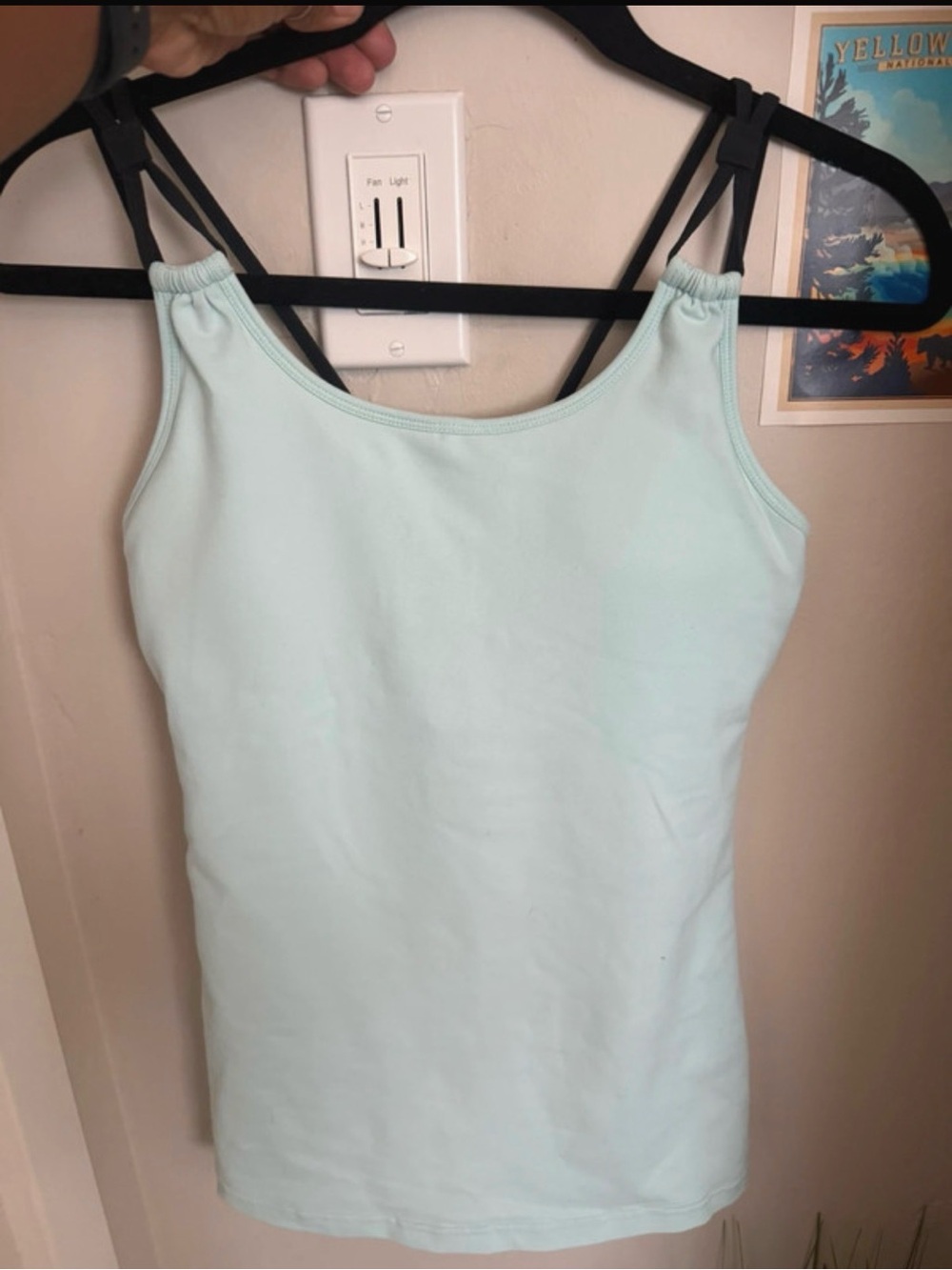 Classic Turquoise Double-Strap Tank Top